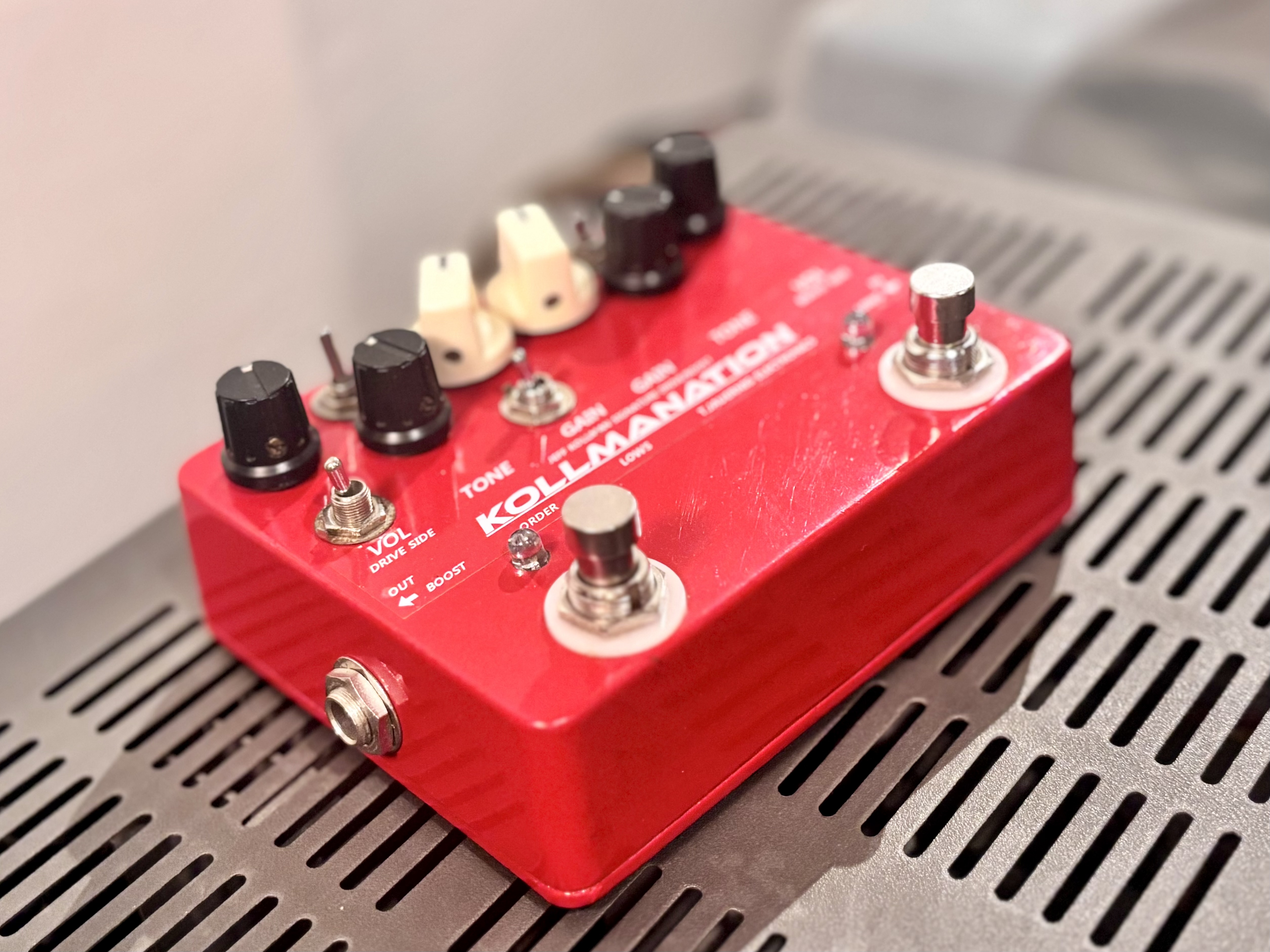 T Jauernig Kollmanation (Red Version) – Jeff Kollman Signature Overdrive/Distortion - additional view